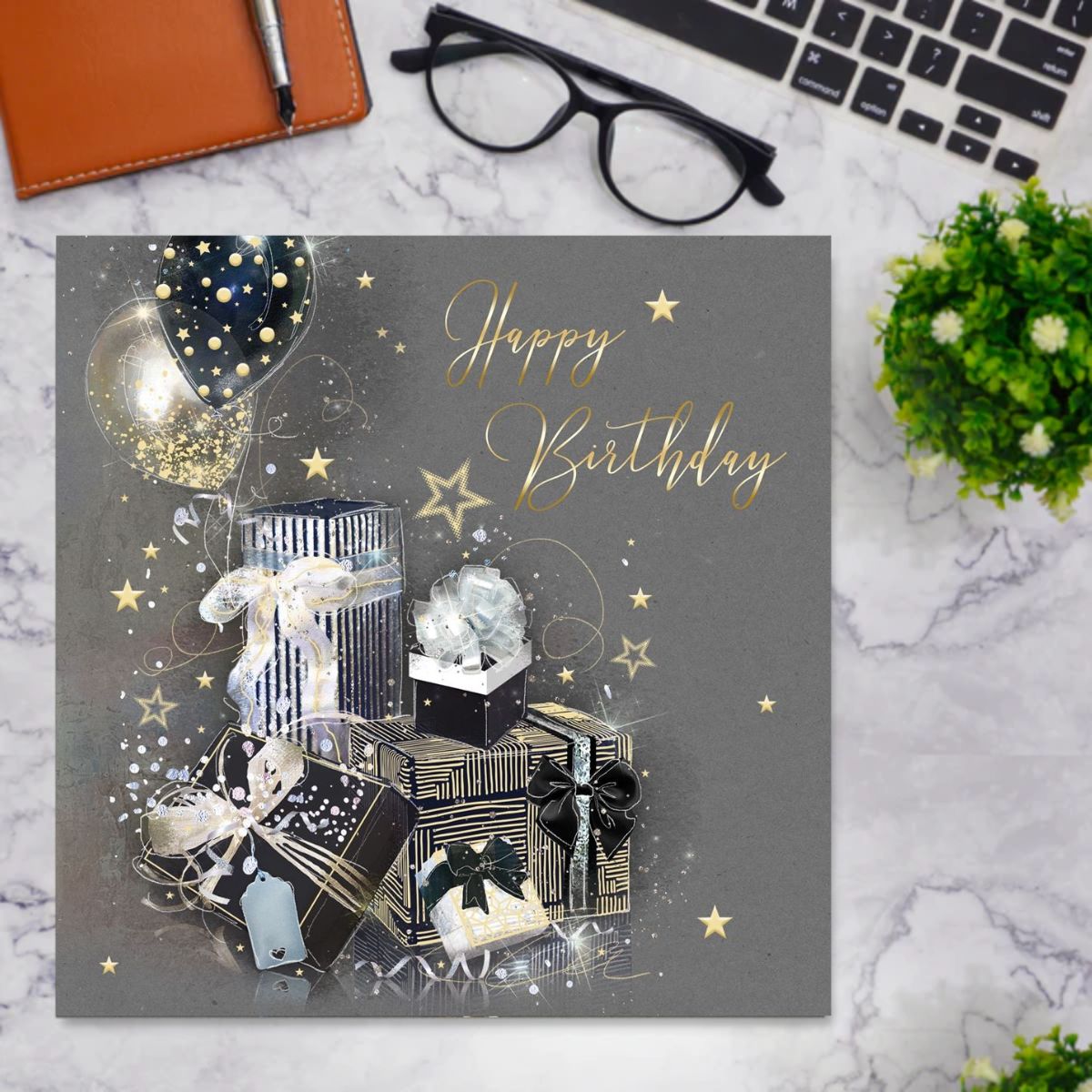 Grayson Birthday Card - Gift Stack