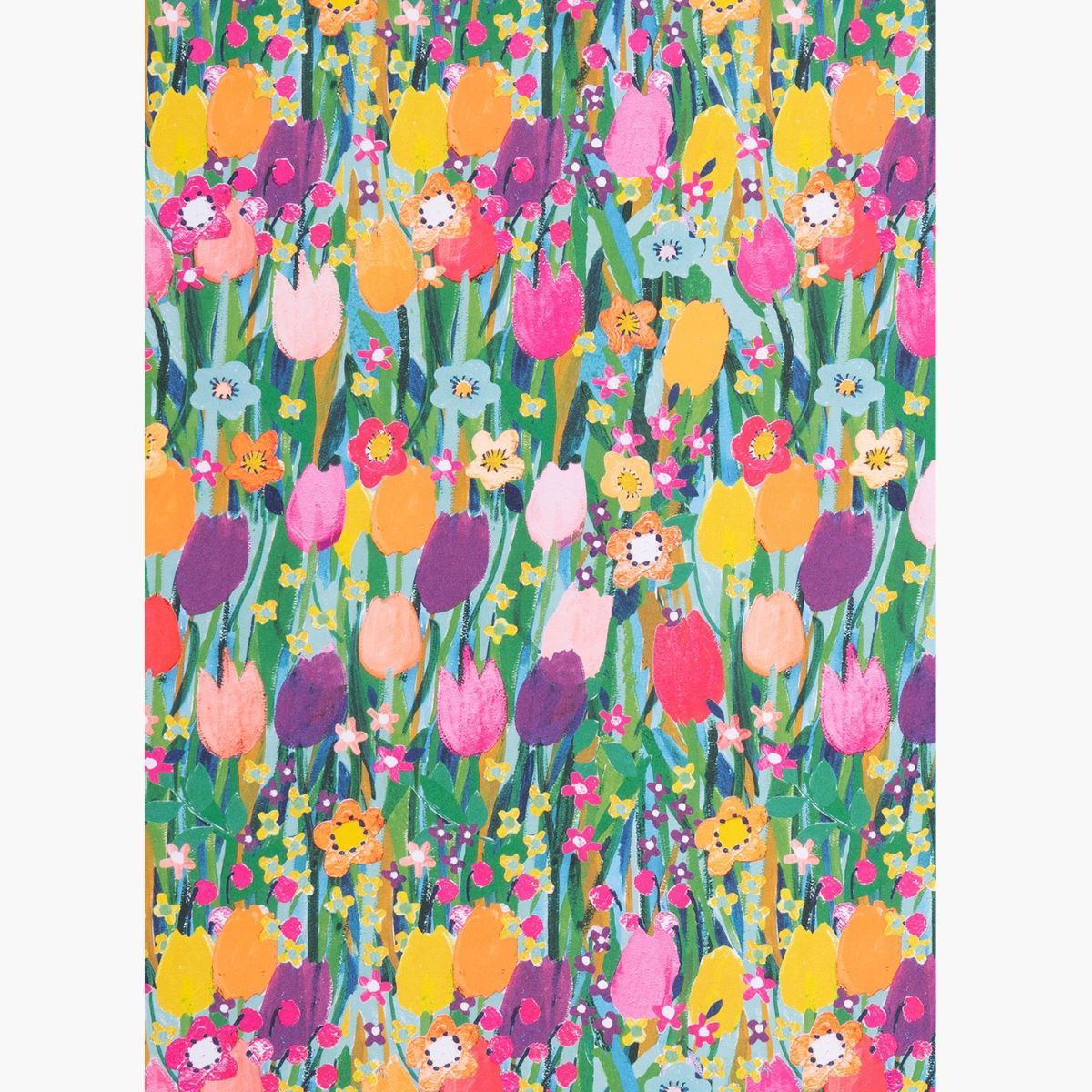 Giftwrap - Luxury Tulip Meadow Wrapping Paper