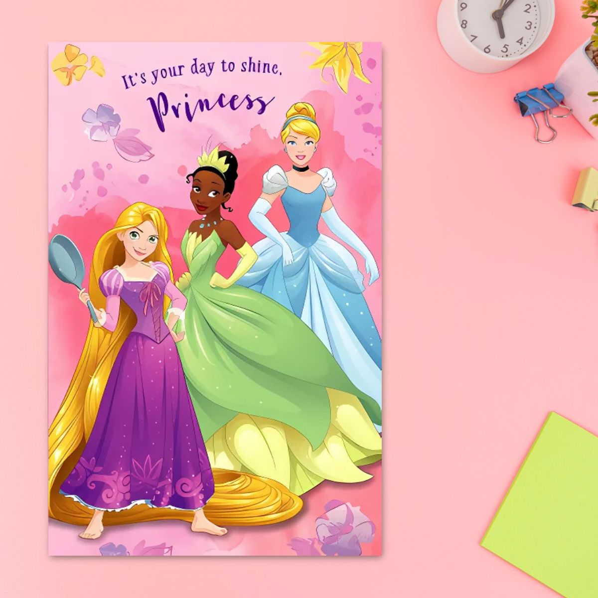 Disney Princess Birthday Card - Princess Collection