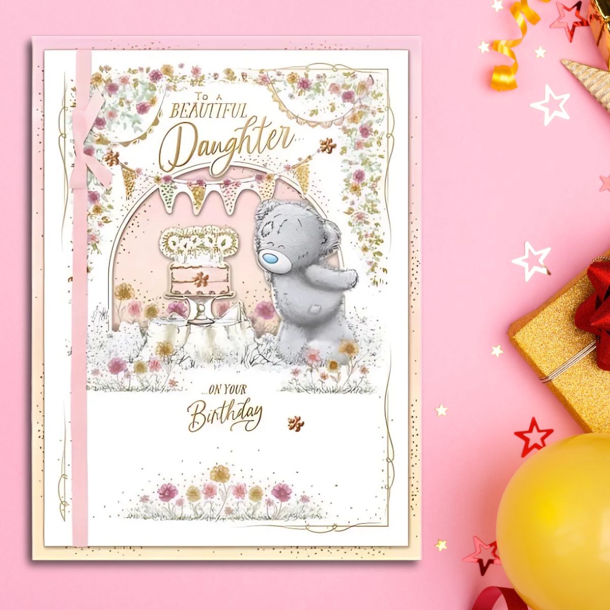 Me To You Bear Daughter Birthday Card