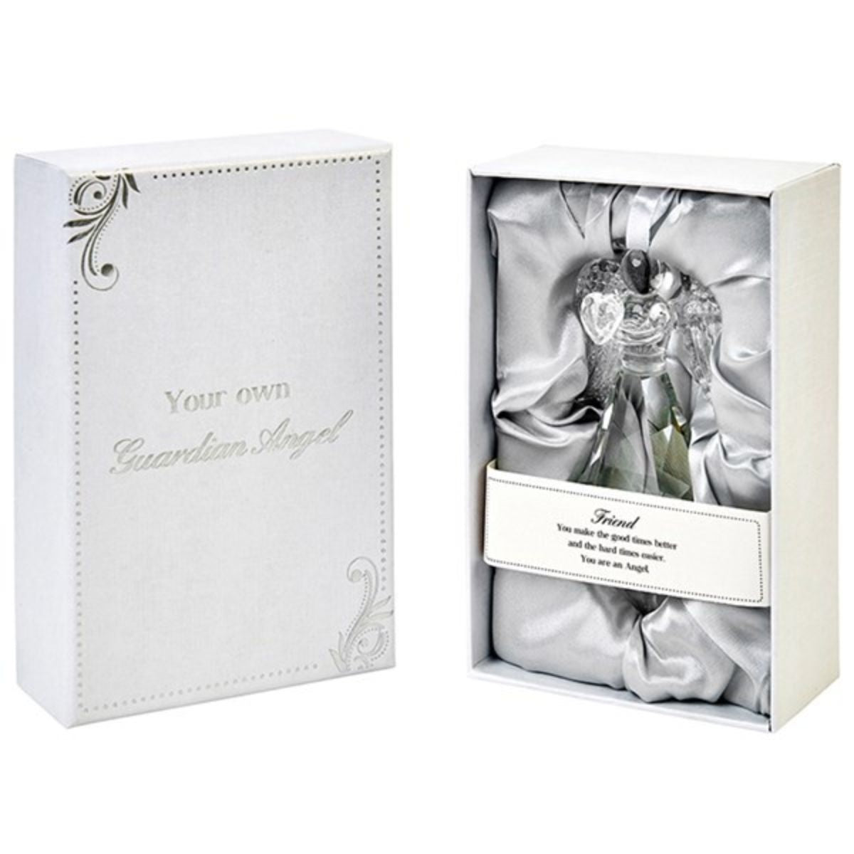 Guardian Angel Crystal Boxed - Friend