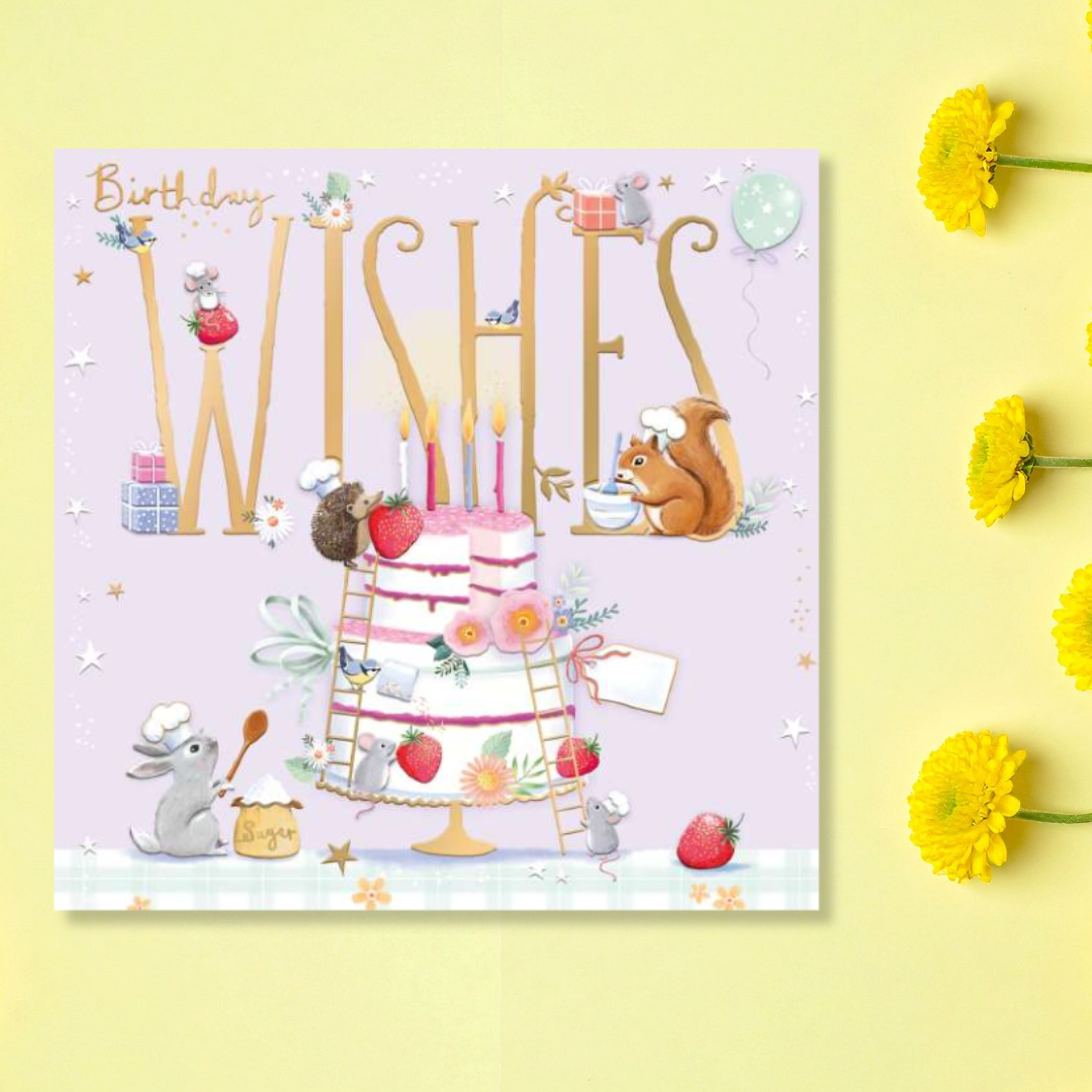 Twinklewood Birthday Card - Birthday Wishes