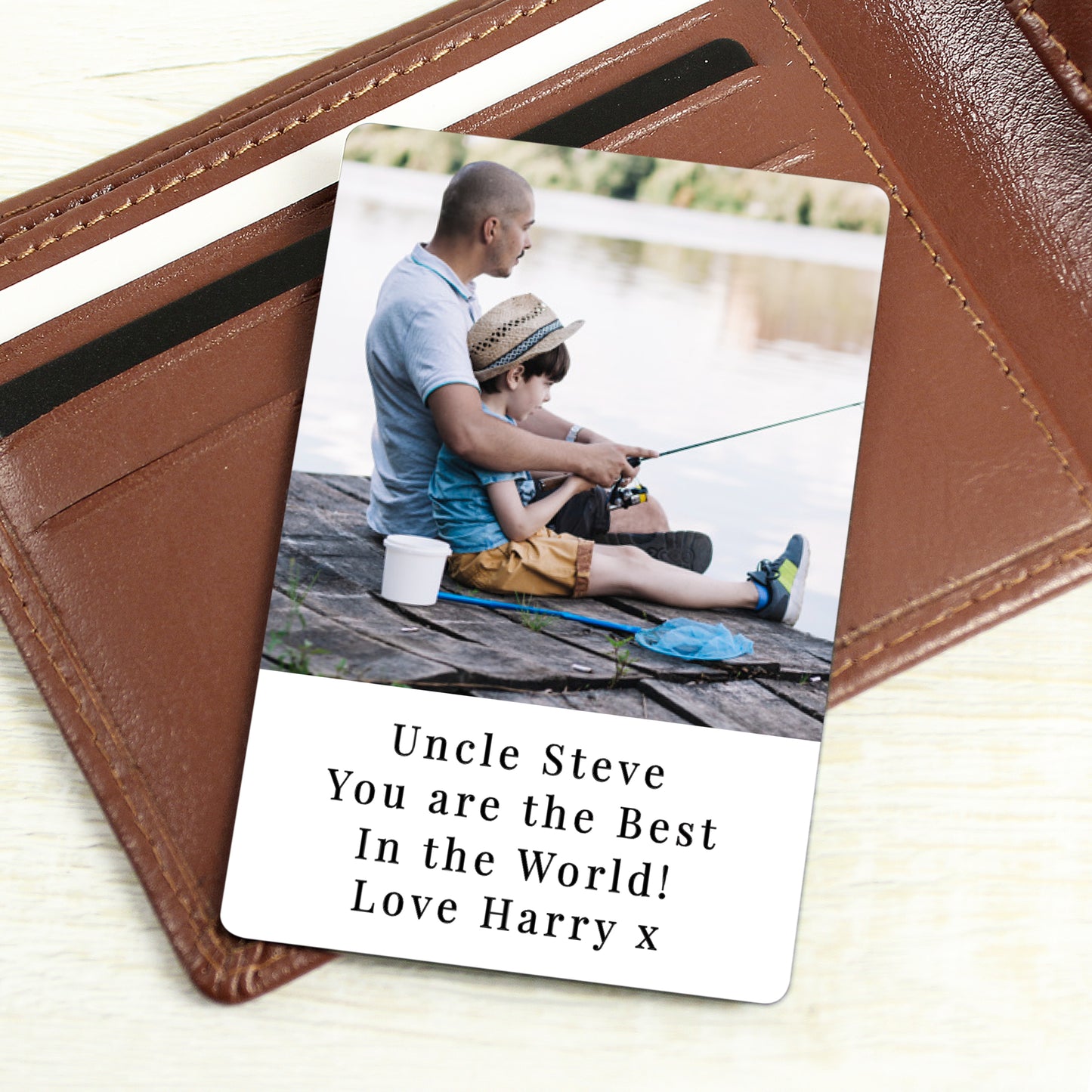 Personalised Gift - Photo Upload Wallet Card