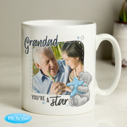 Personalised Photo Upload Me To You Star Mug