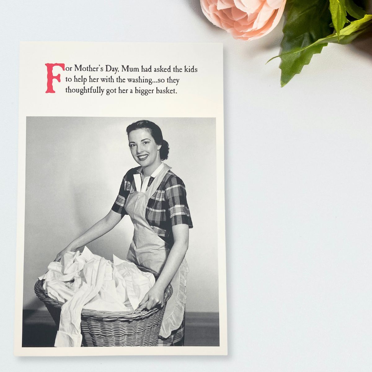 Mum Mother's Day Card - Bigger Basket