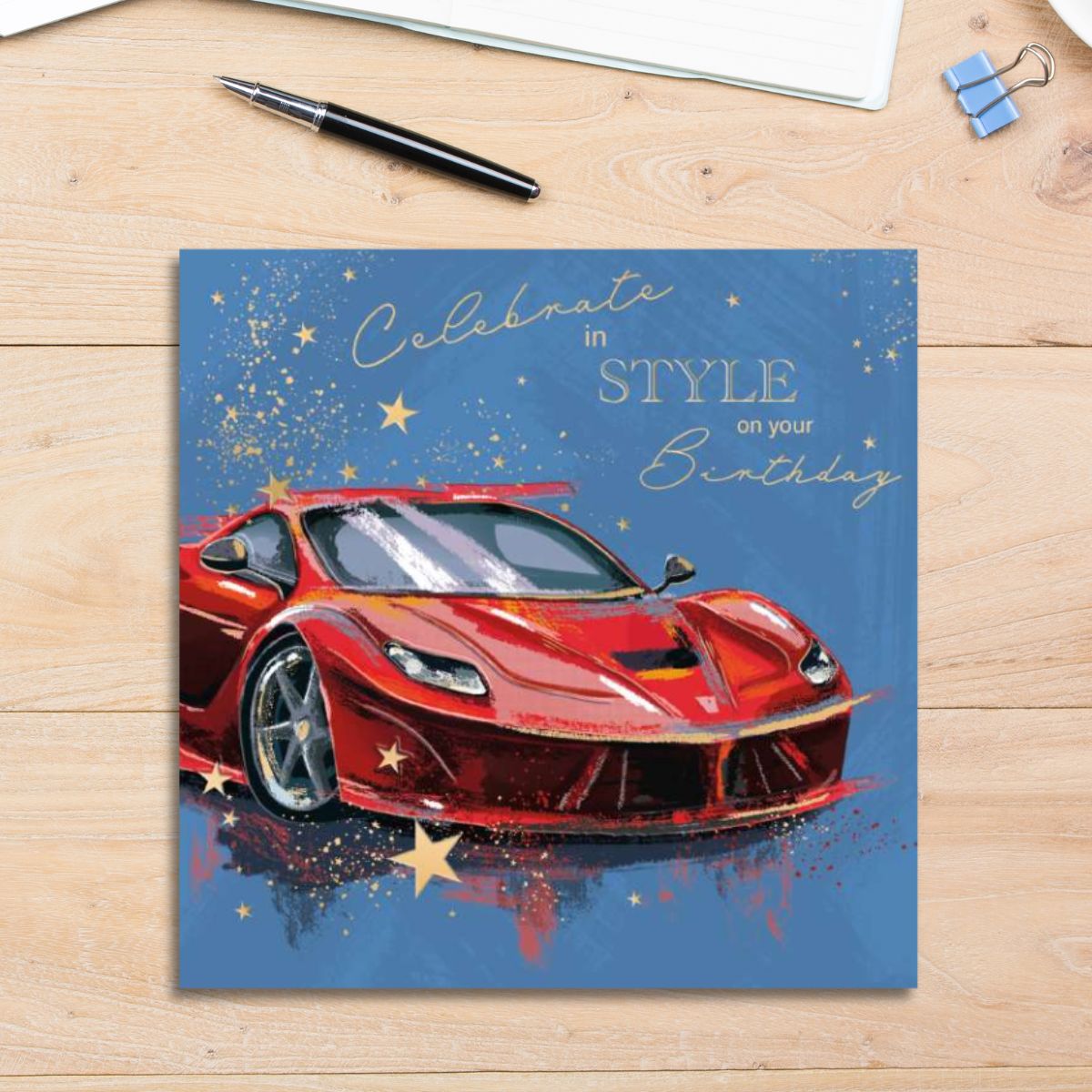 Verve Birthday Card - Celebrate In Style