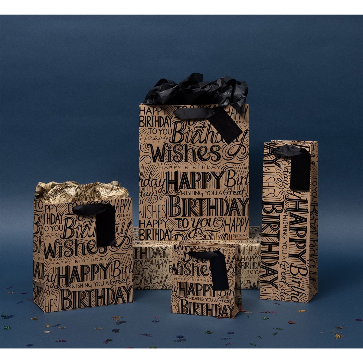 Giftwrap - Luxury Krafty Birthday