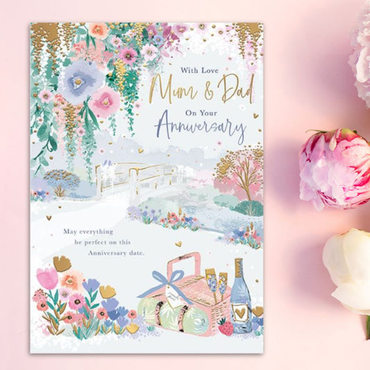 Mum & Dad Anniversary Card - May Everything Be Perfect