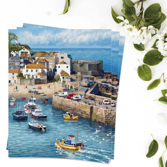 Notelets Blank - Harbour - Pack of 4