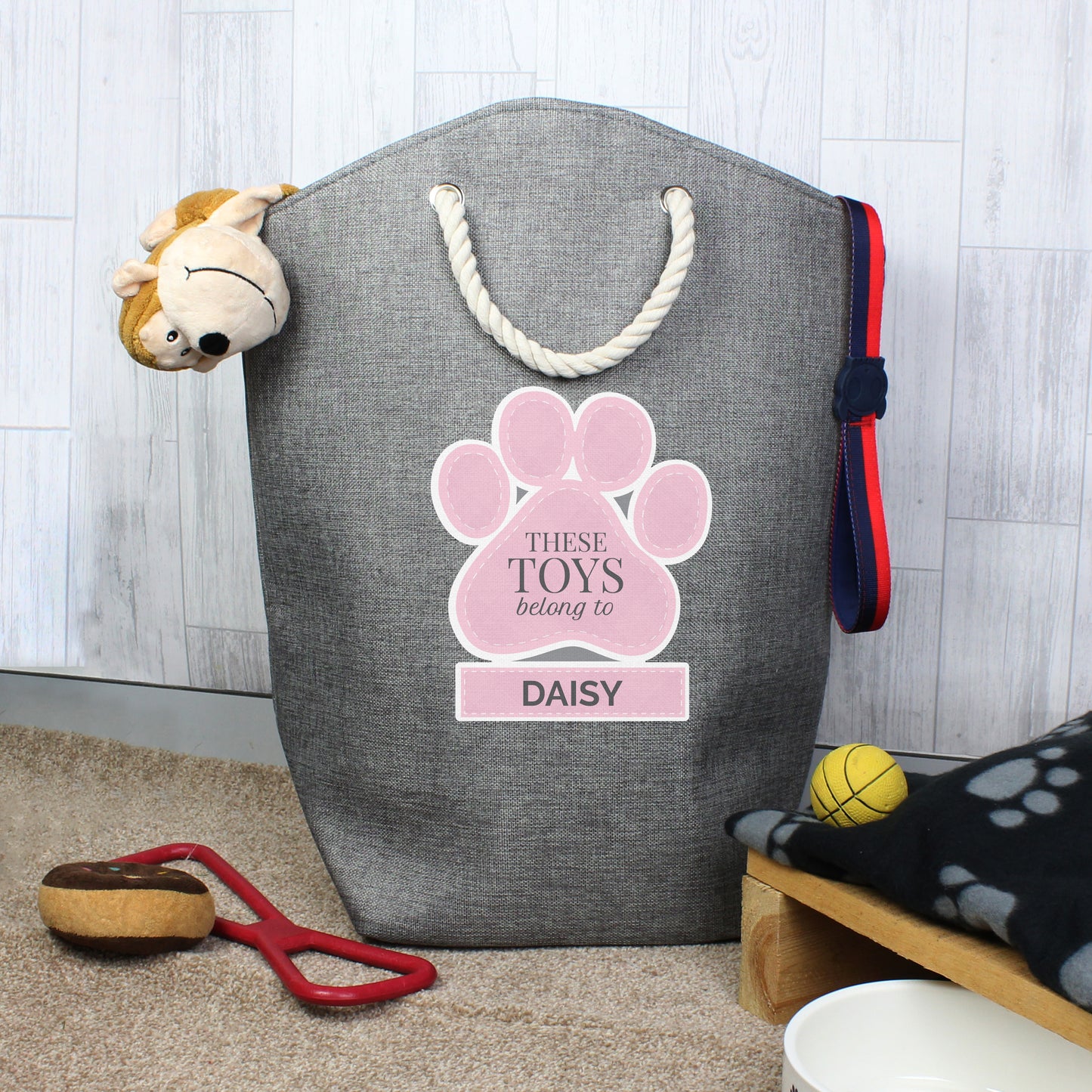 Personalised Paw Print Pet Storage Bag