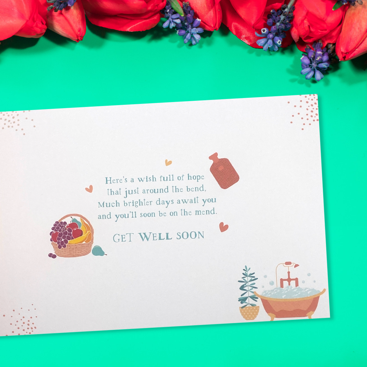 Get Well Soon Card - Sunny Daze