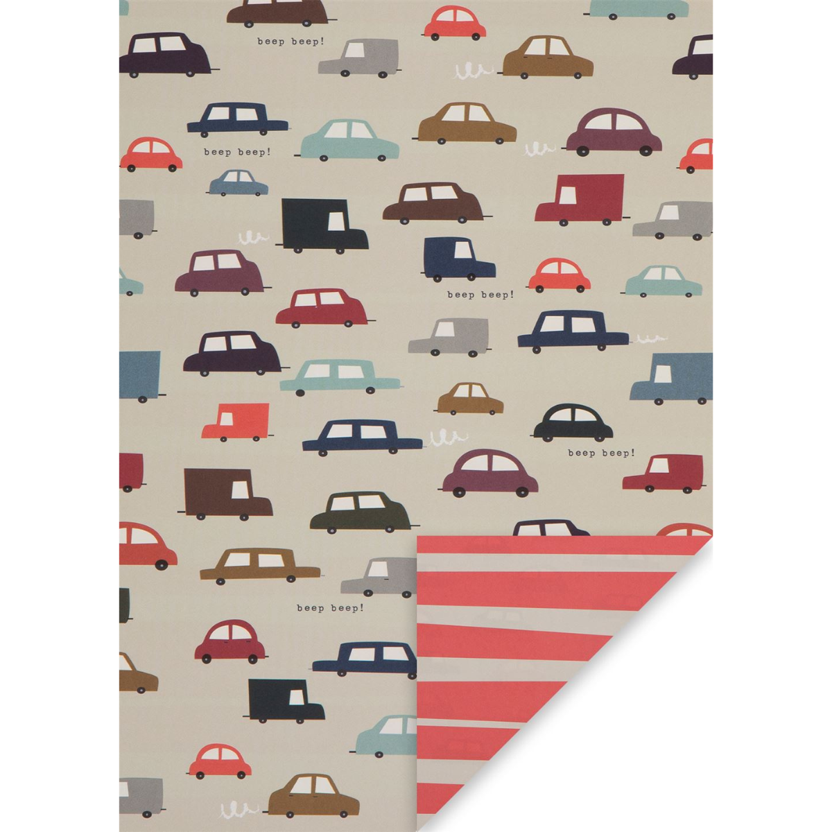 Giftwrap - Luxury Quirky Cars Wrapping Paper