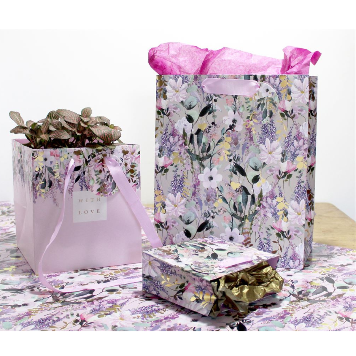 Image showing matching wrap and tissue