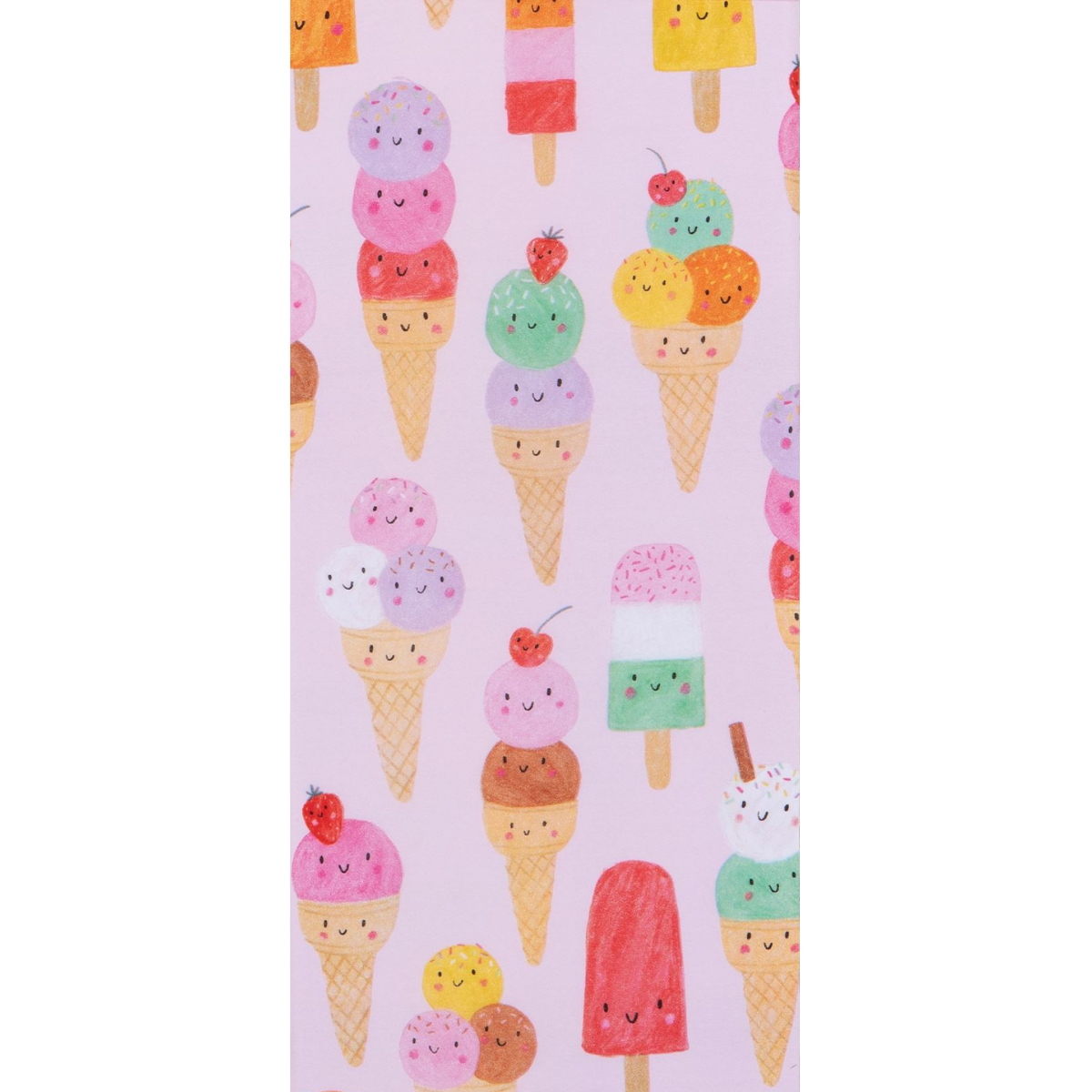 Printed Tissue Paper - Ice Cream