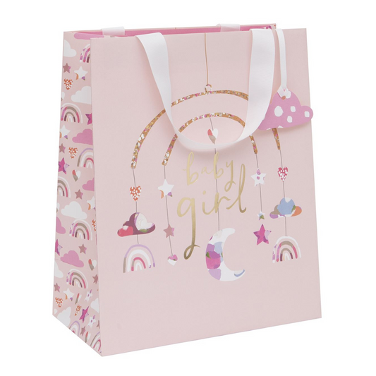 Gift Bag Large - Baby Girl Hanging Mobile