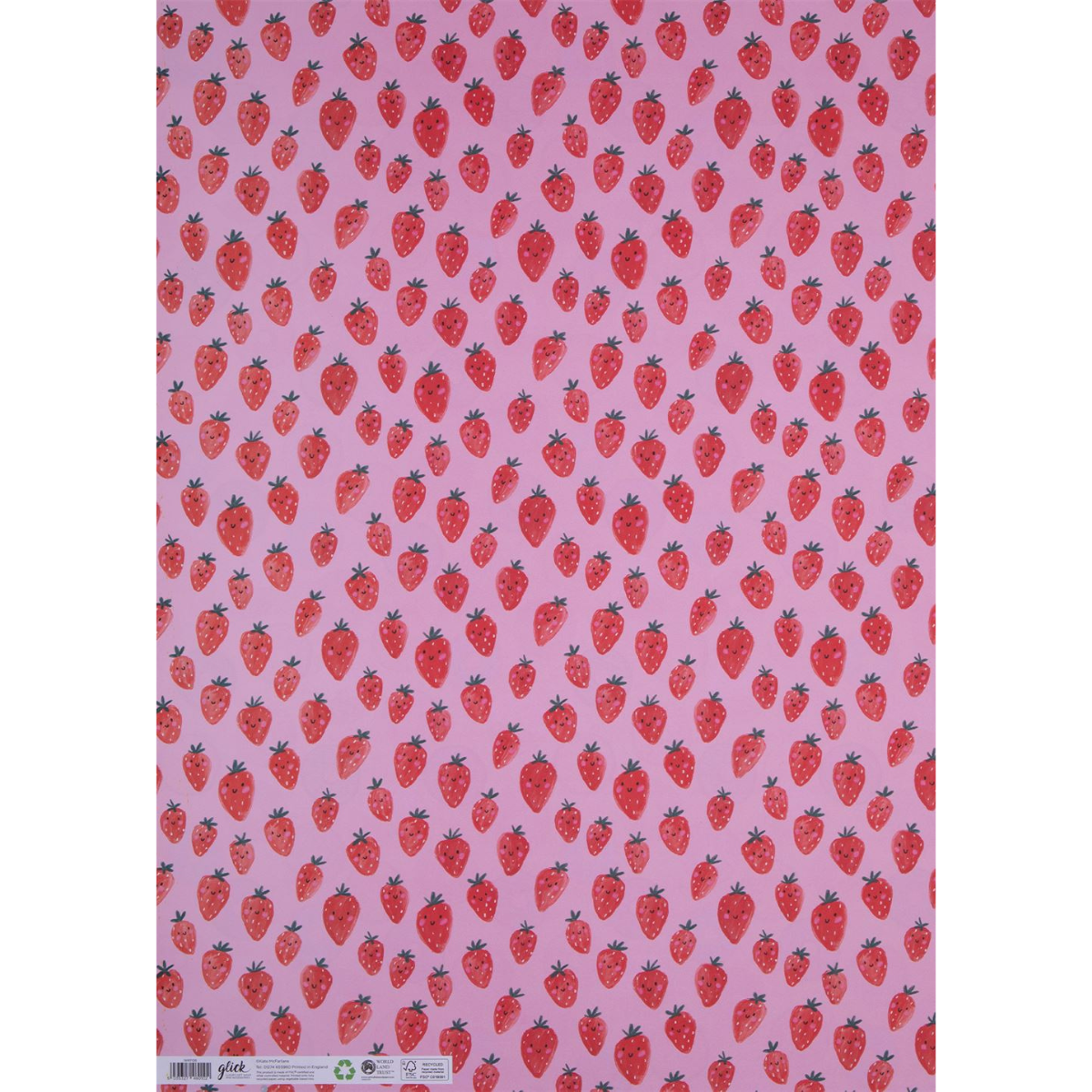 Giftwrap - Luxury Donut & Strawberries Wrapping Paper