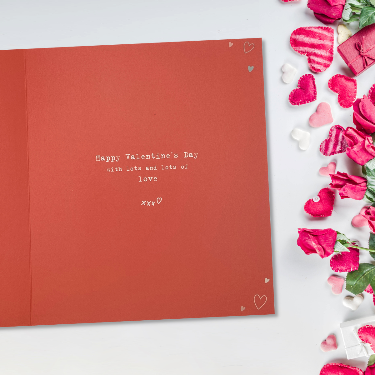 Daddy Valentine's Day Card - Boofle Bear