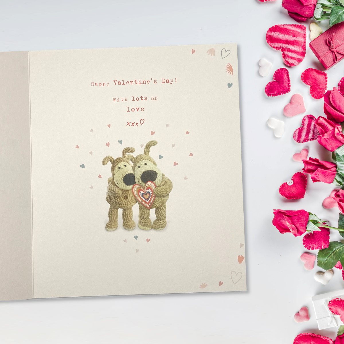 Girlfriend Valentine's Day Card - Boofle Bear