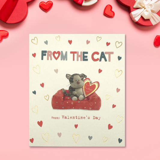 From The Cat Valentine's Day Card - Boofle Bear