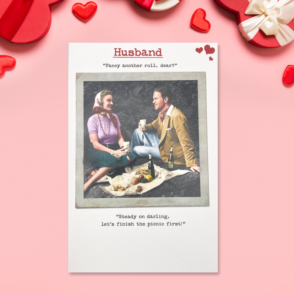 Husband Valentine's Day Card - Waving At Trains