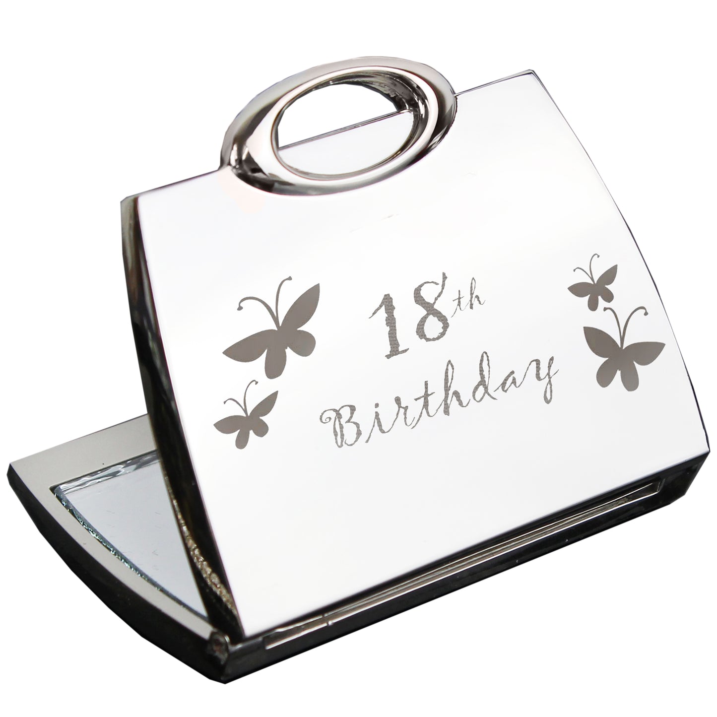 18th Butterfly Compact Mirror