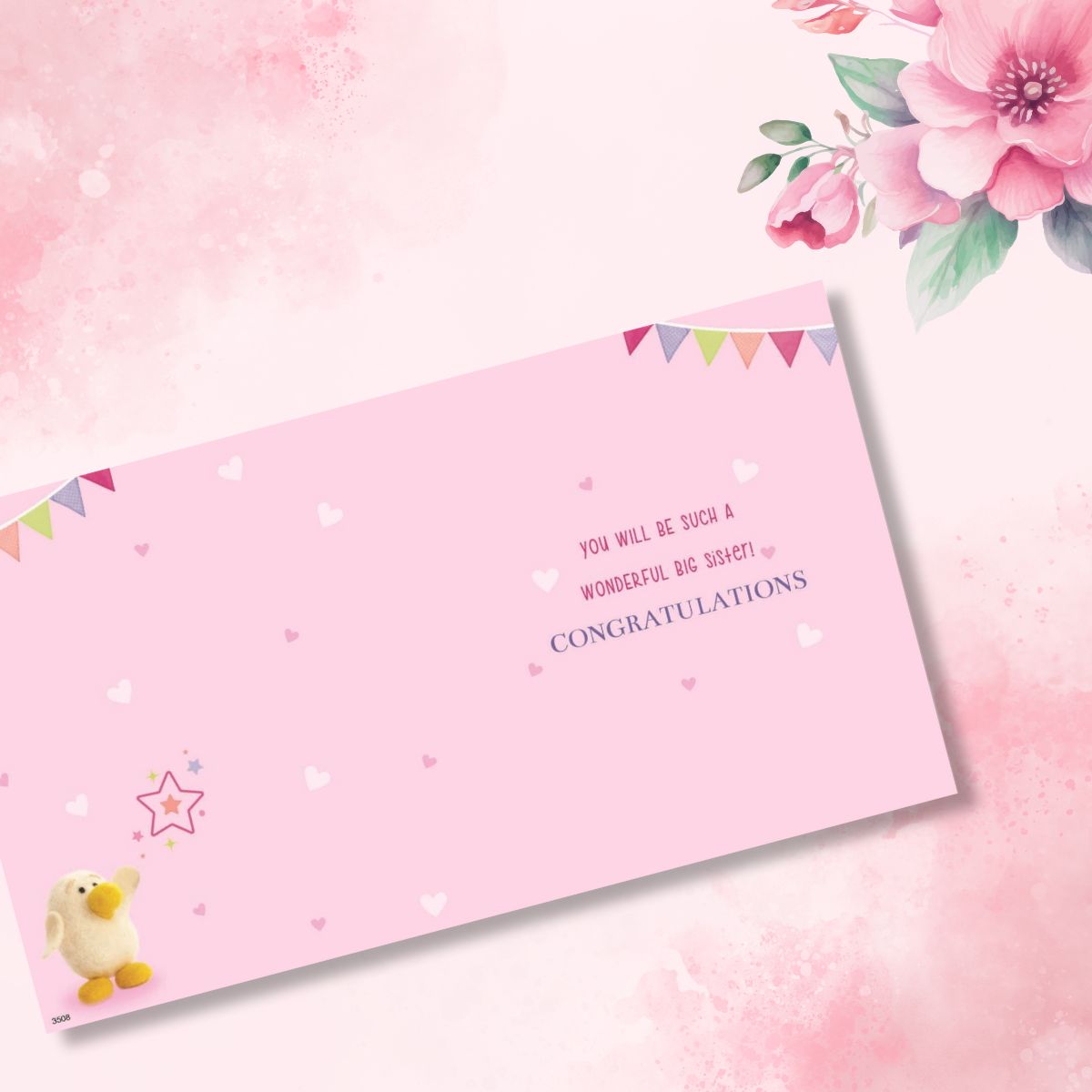 Big Sister Card - Barley Bear