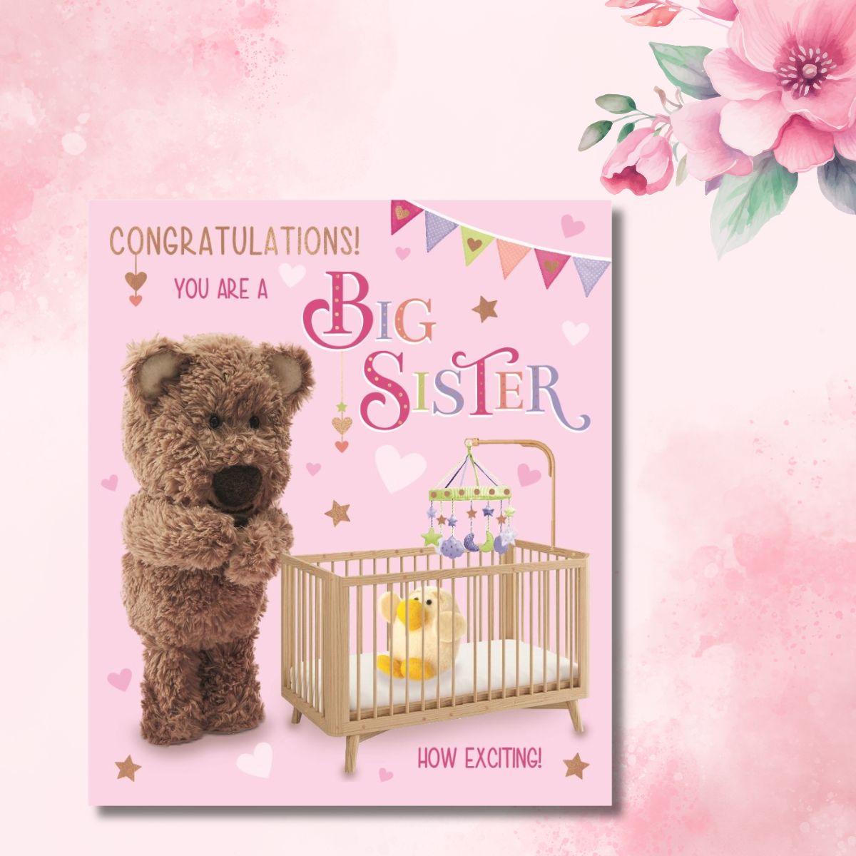 Big Sister Card - Barley Bear