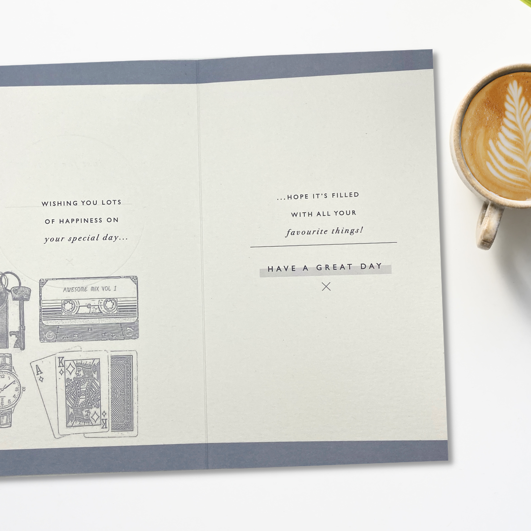 Inside Image Showing Layout And Printed Insert