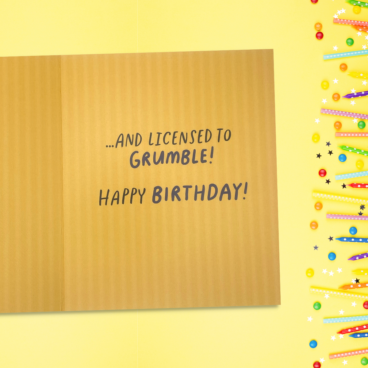 Inside image with full colour print and verse