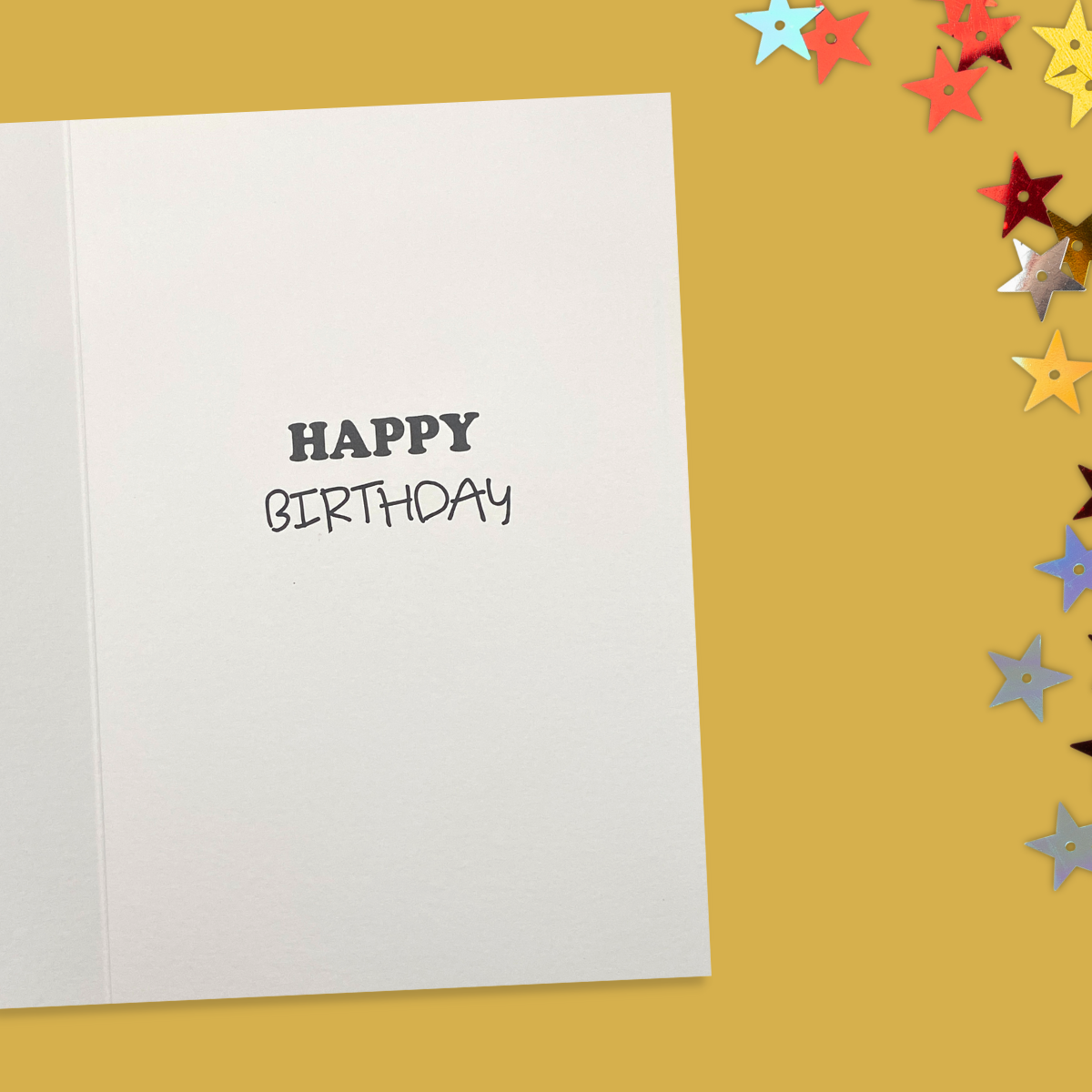 Graffiti style black text inside on white background