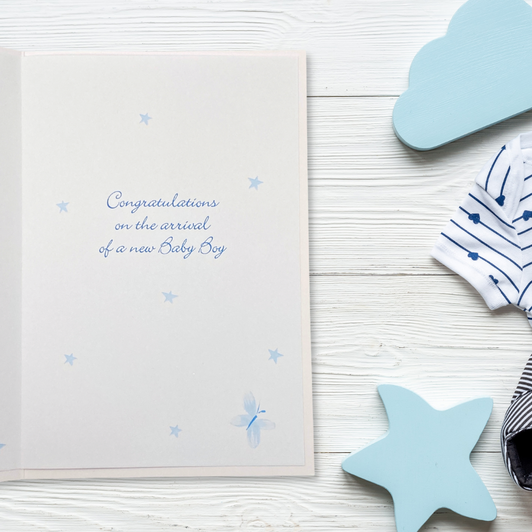 Inside image with blue text and graphics