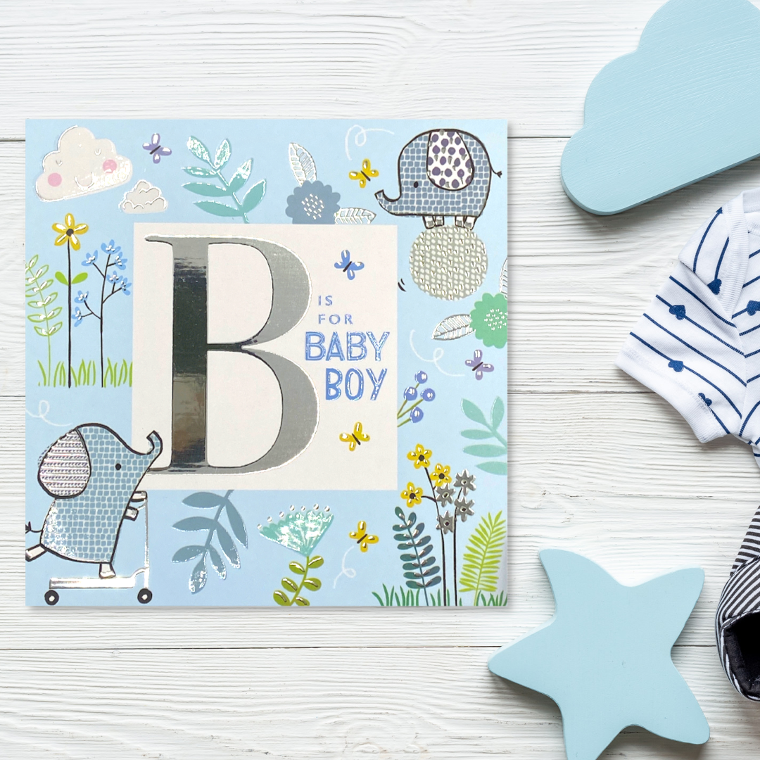 Front image square design with elephants and flowers