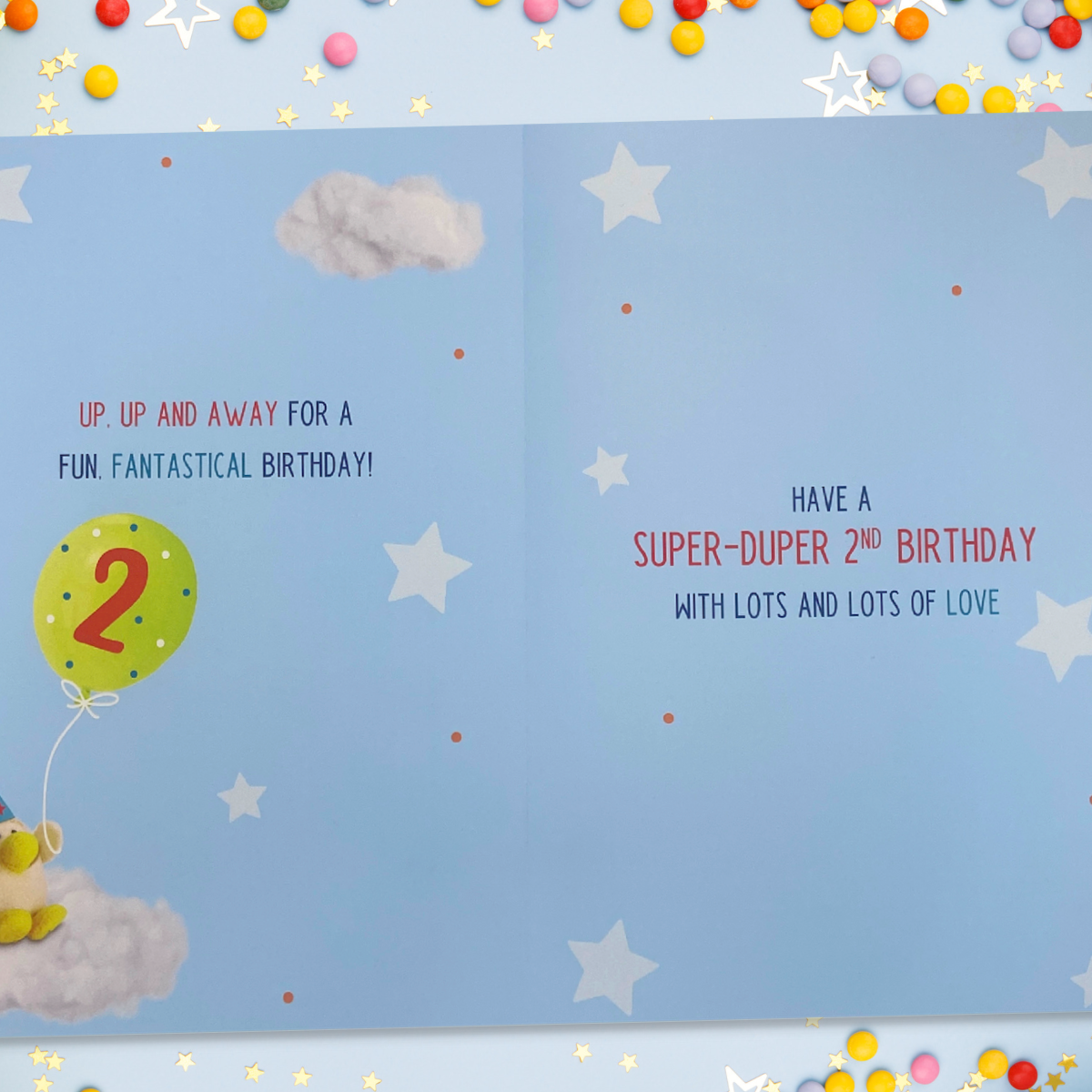 Inside image with full colour insert and text