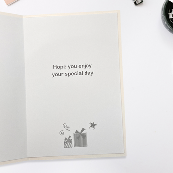 Son In Law Birthday Card - Party Text