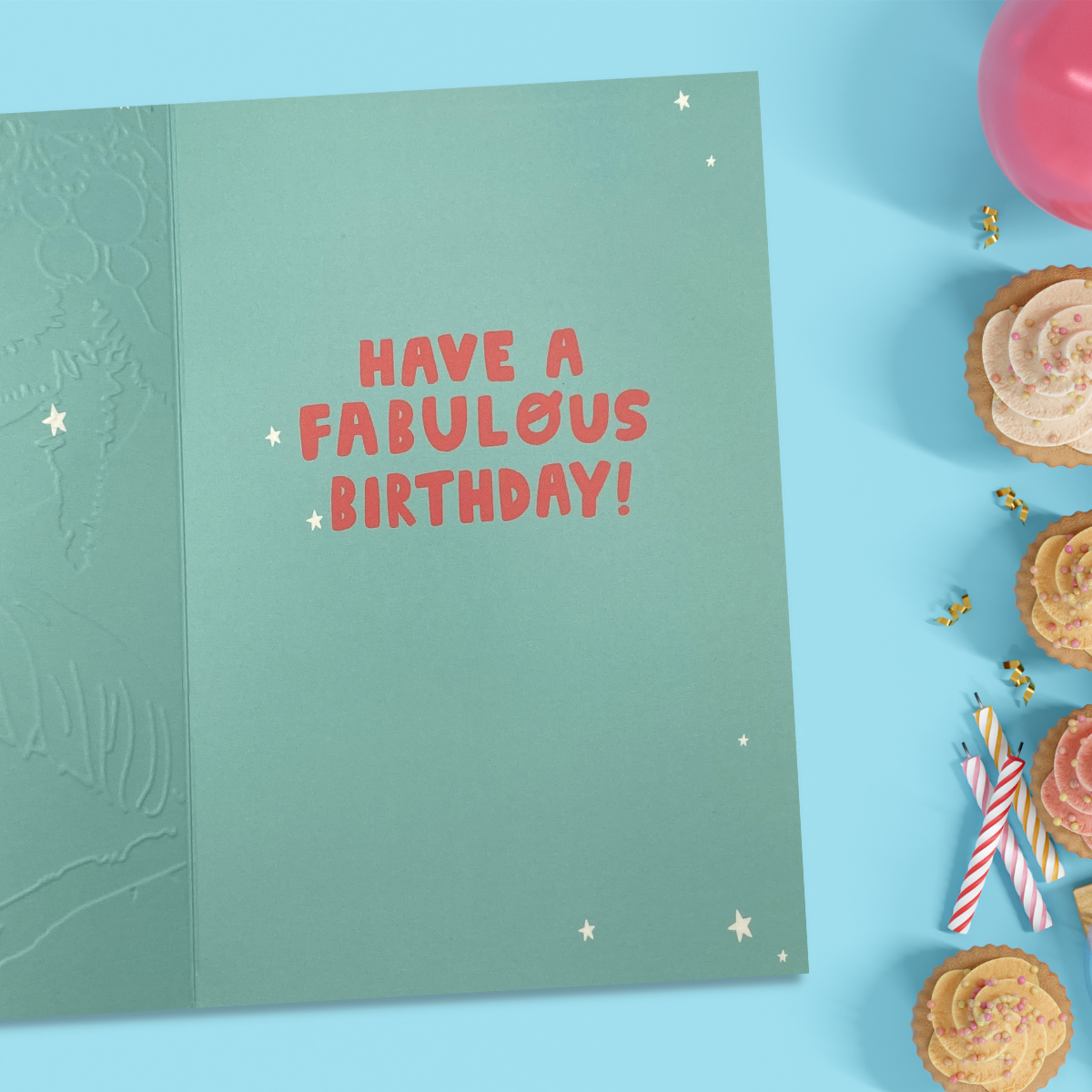 Mum Birthday Card - Fabulous Flamingo