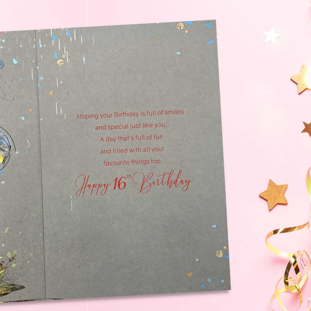 inside image with full colour print and heartfelt verse