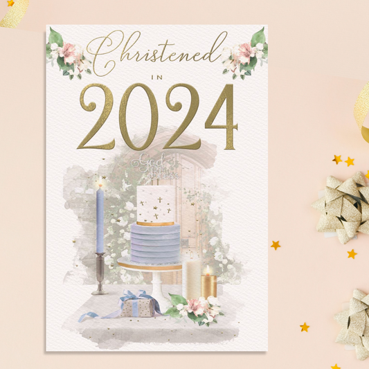 Christened in 2024 Card