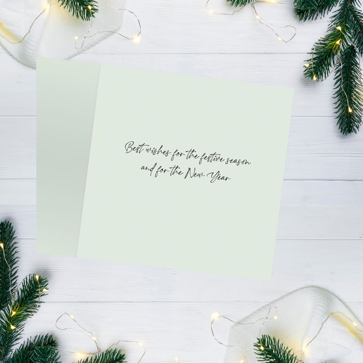 General Christmas Card - Peace & Joy