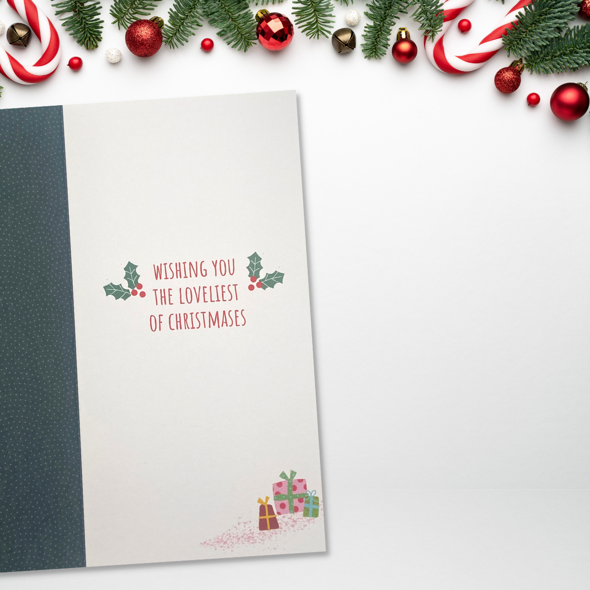 Inside image with colour print