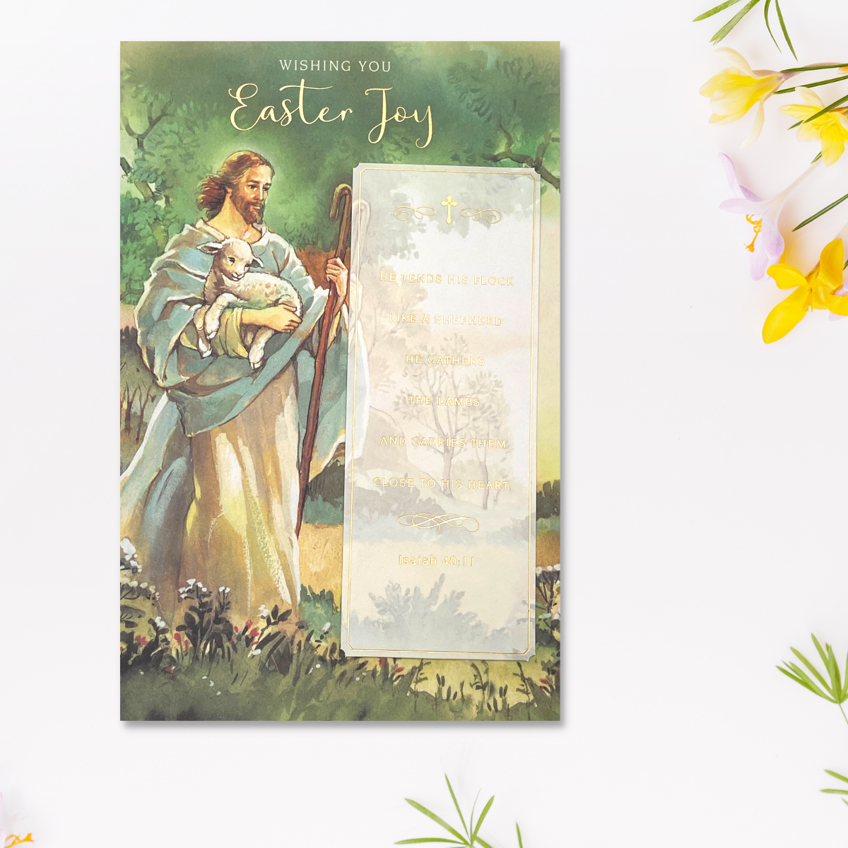 Open Easter Card - Easter Joy & Psalm