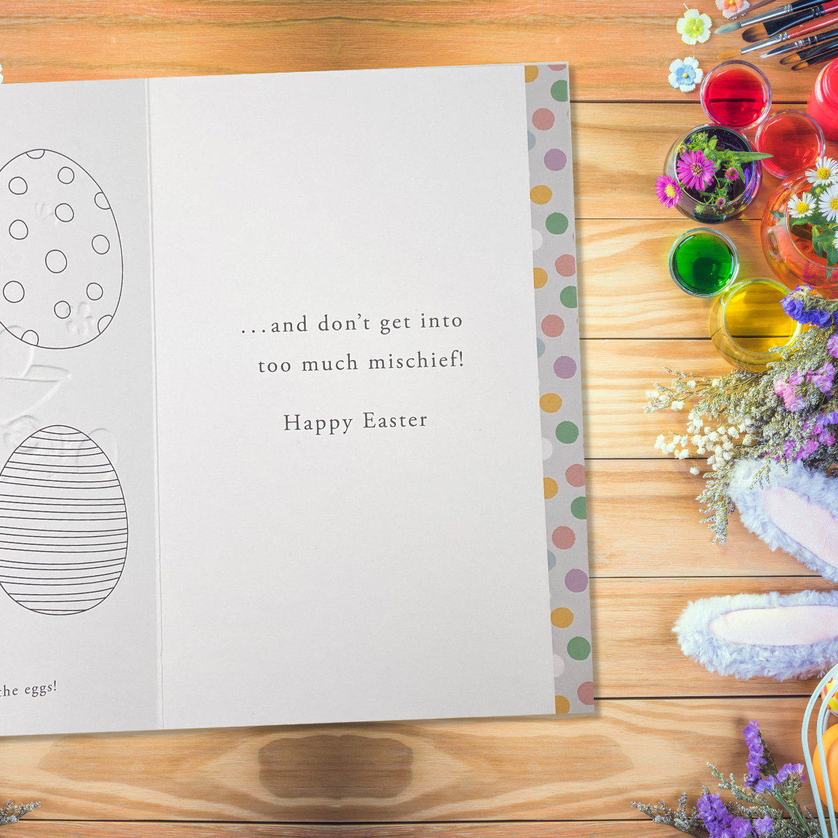 Special Little Girl Easter Card - Peter Rabbit