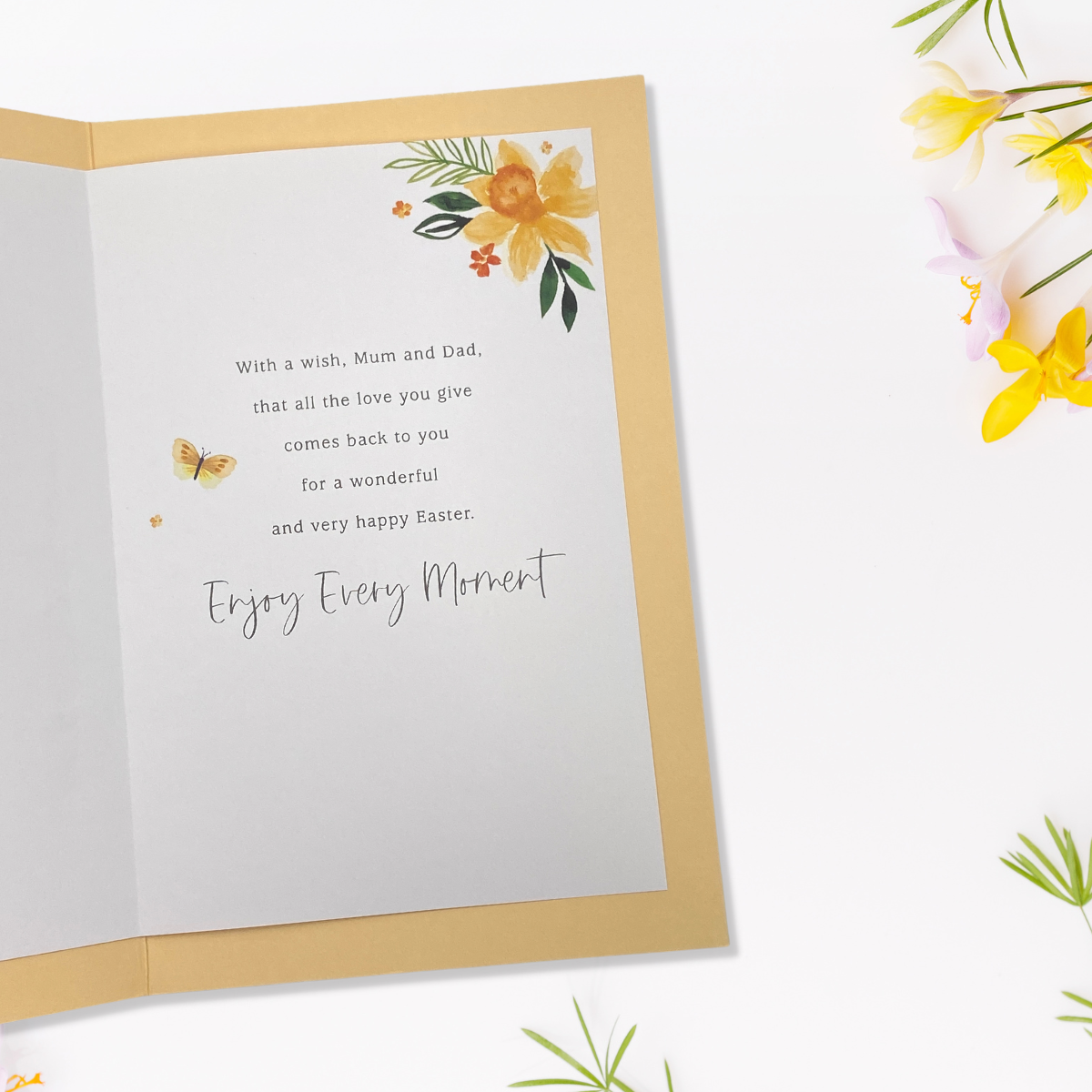 Mum & Dad Easter Card - Bird House