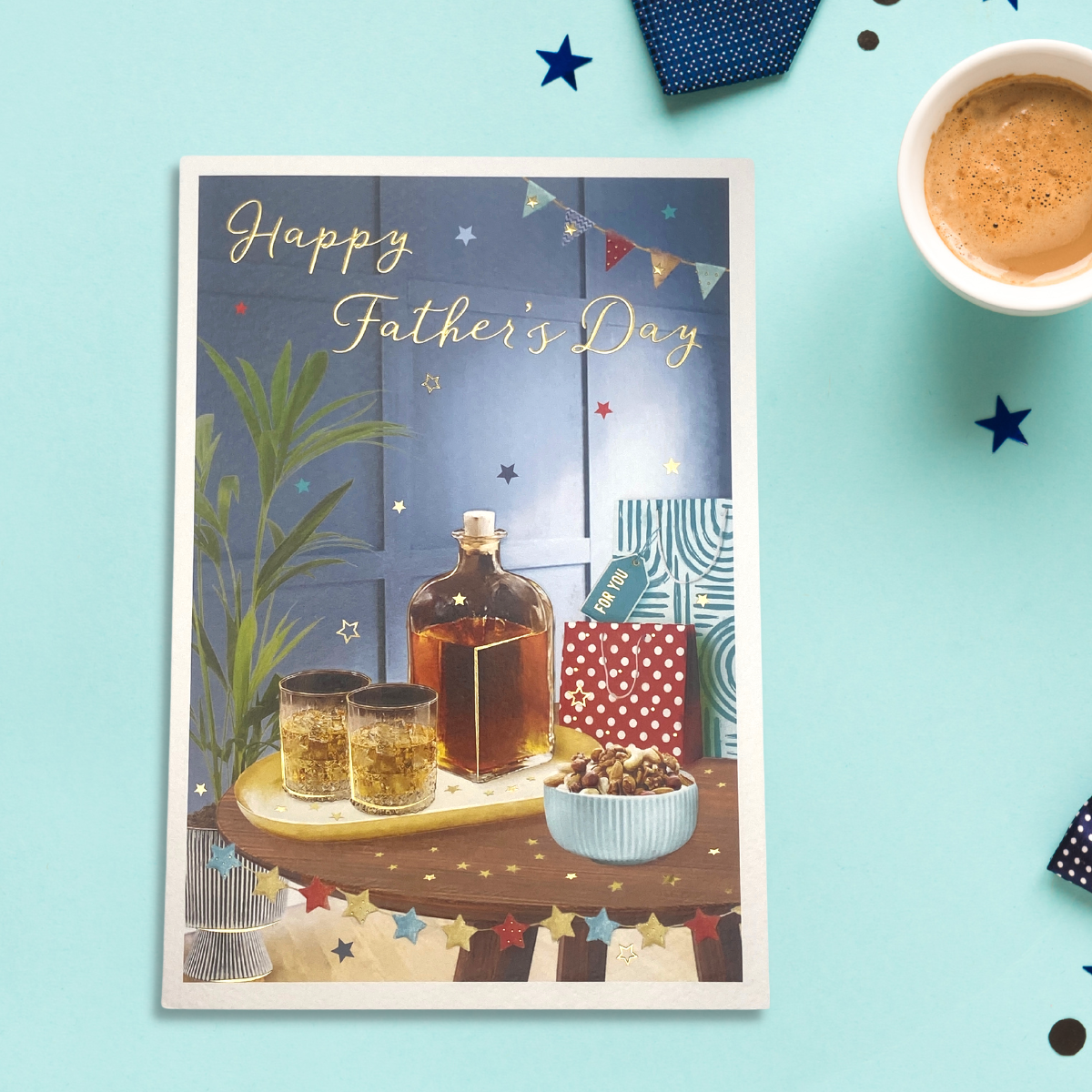 Open Father's Day Card - Essence Tipple