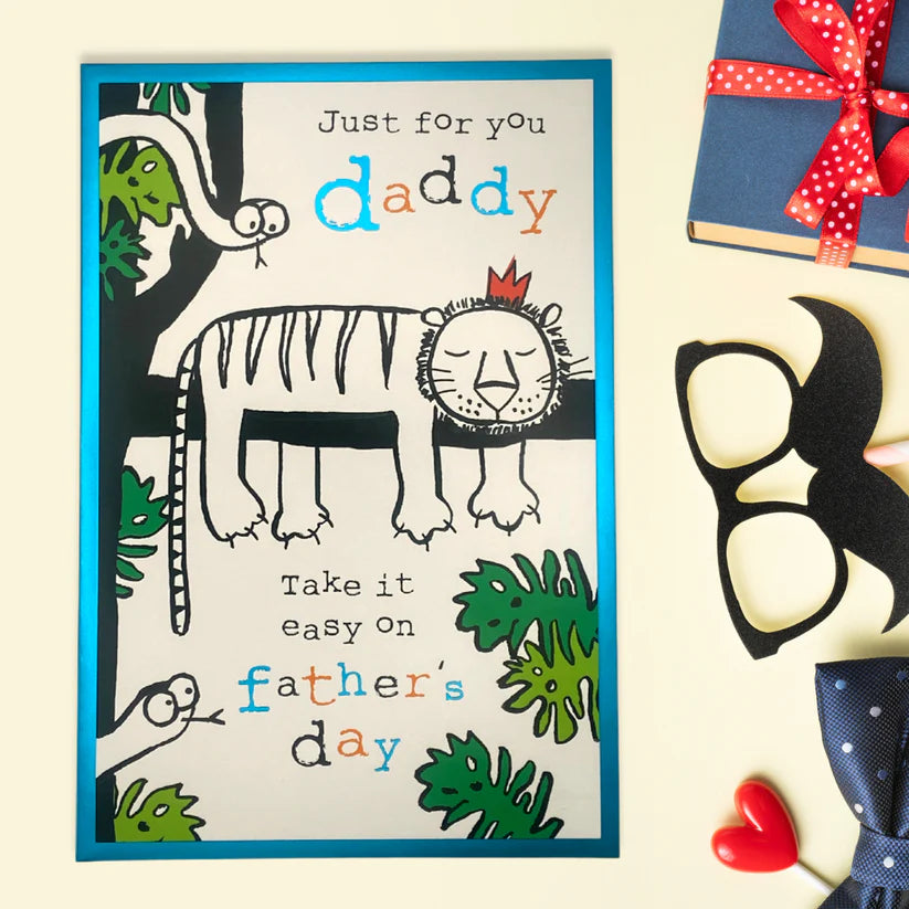 Daddy Father's Day Card - Doodle Just For You