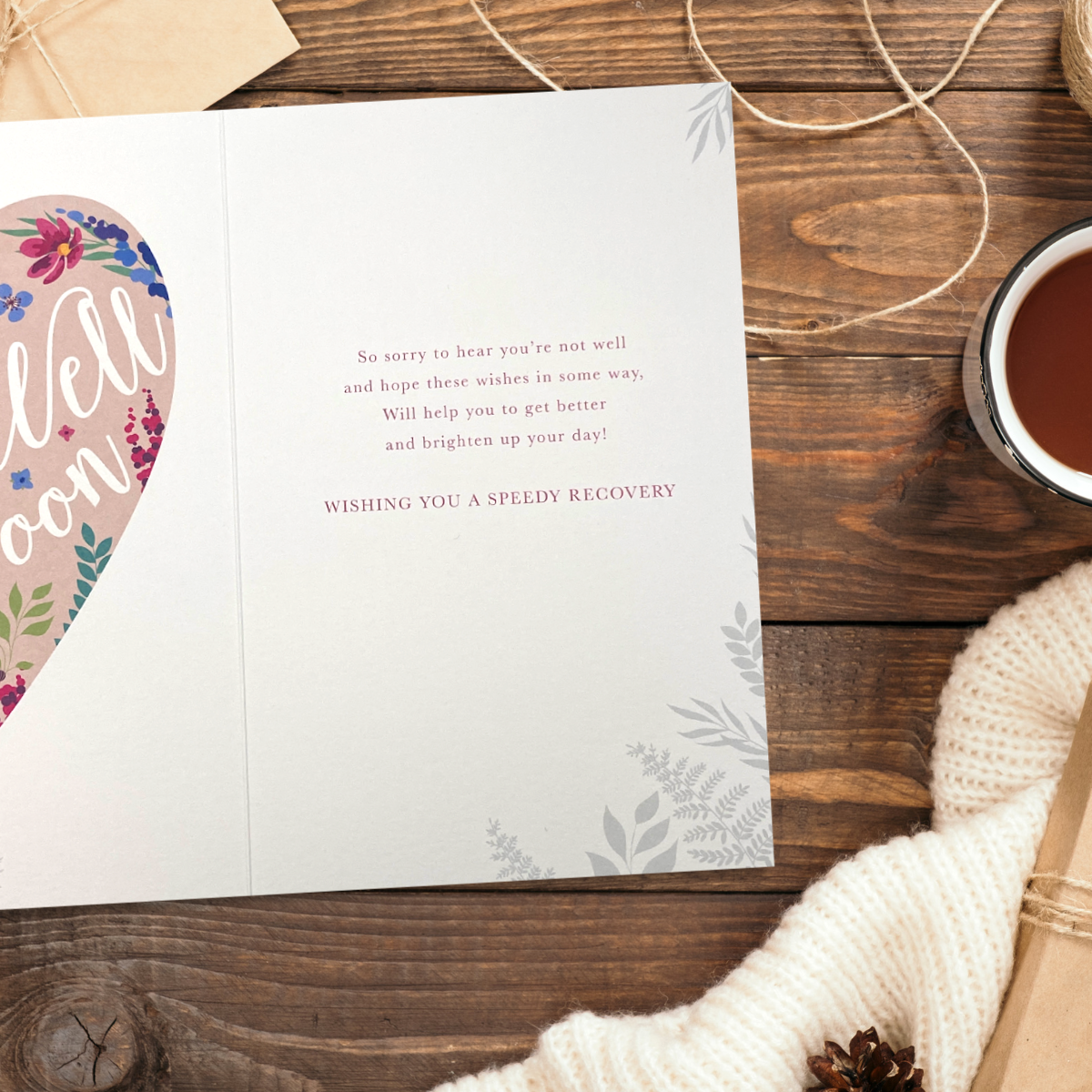 Inside Image Showing Layout And Printed Insert