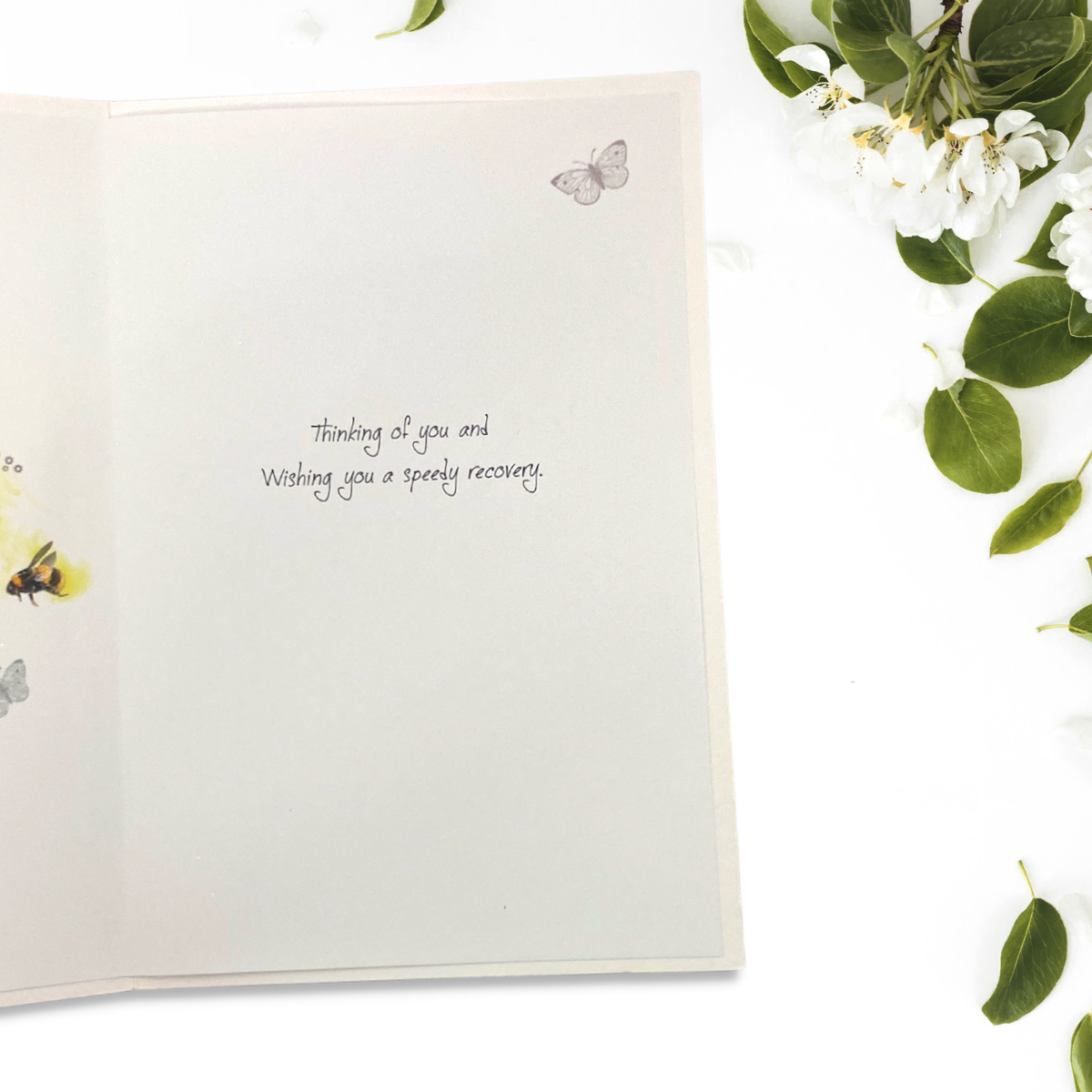 inside image with verse and bees