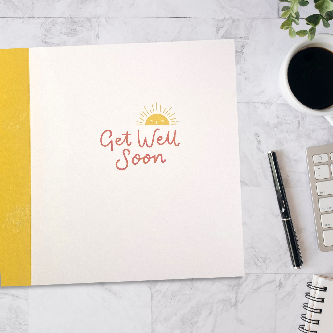 Inside image with another sun illustration and colour print