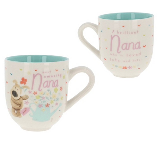 Nana Boofle Bear Ceramic Mug Shown In Full