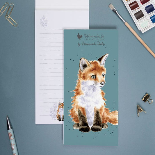 Fox design shopping pad with full colour lined pad 