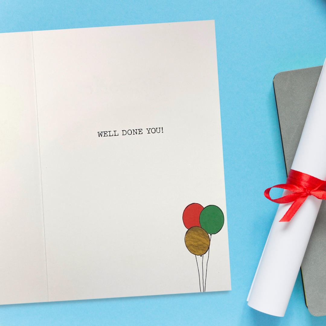 Inside image with colour print and text